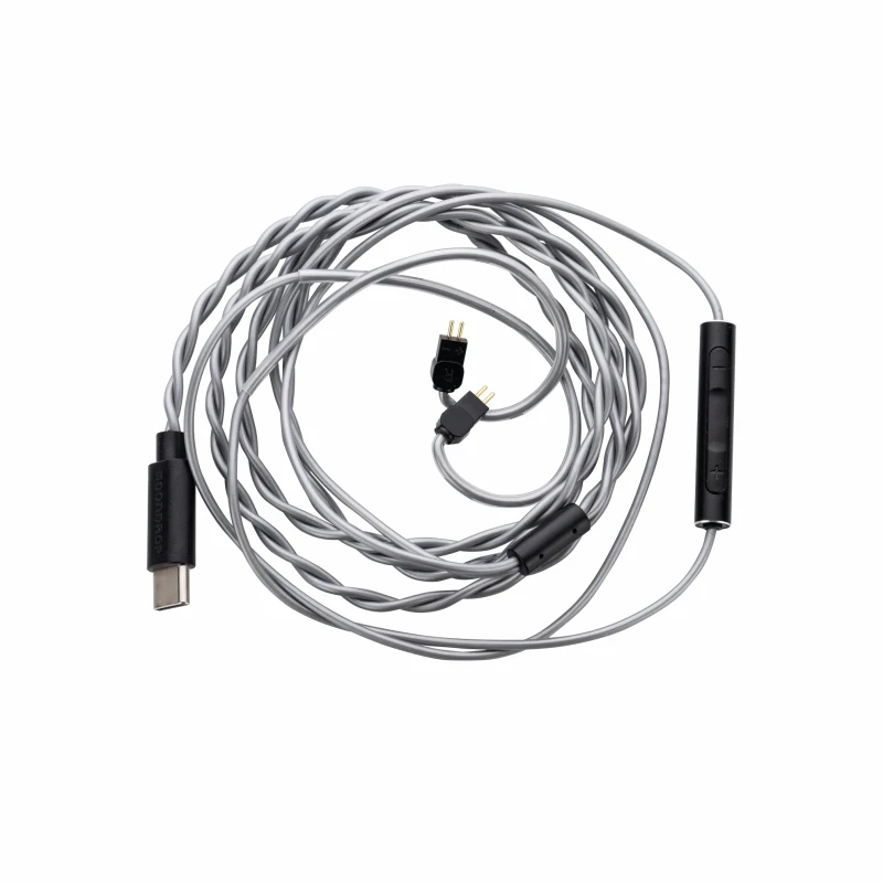 Moondrop Cdsp Upgrade Cabo para Fone de Ouvido com Fio Portátil On-line Interativo Dsp Usb-c Fone de Ouvido Hifi Novo - Image 2