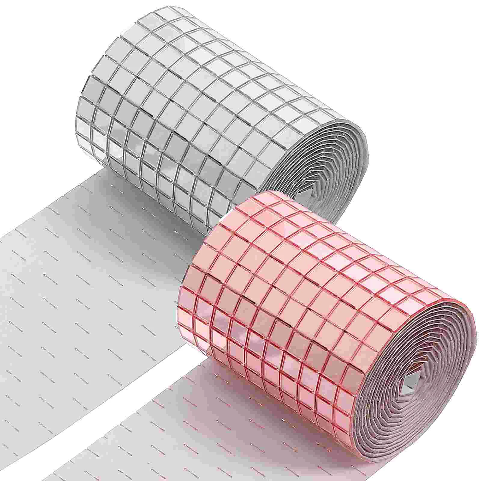 

Self Adhesive Mosaic Tiles Square Acrylic Mirror Crafts Wall Interior Decoration