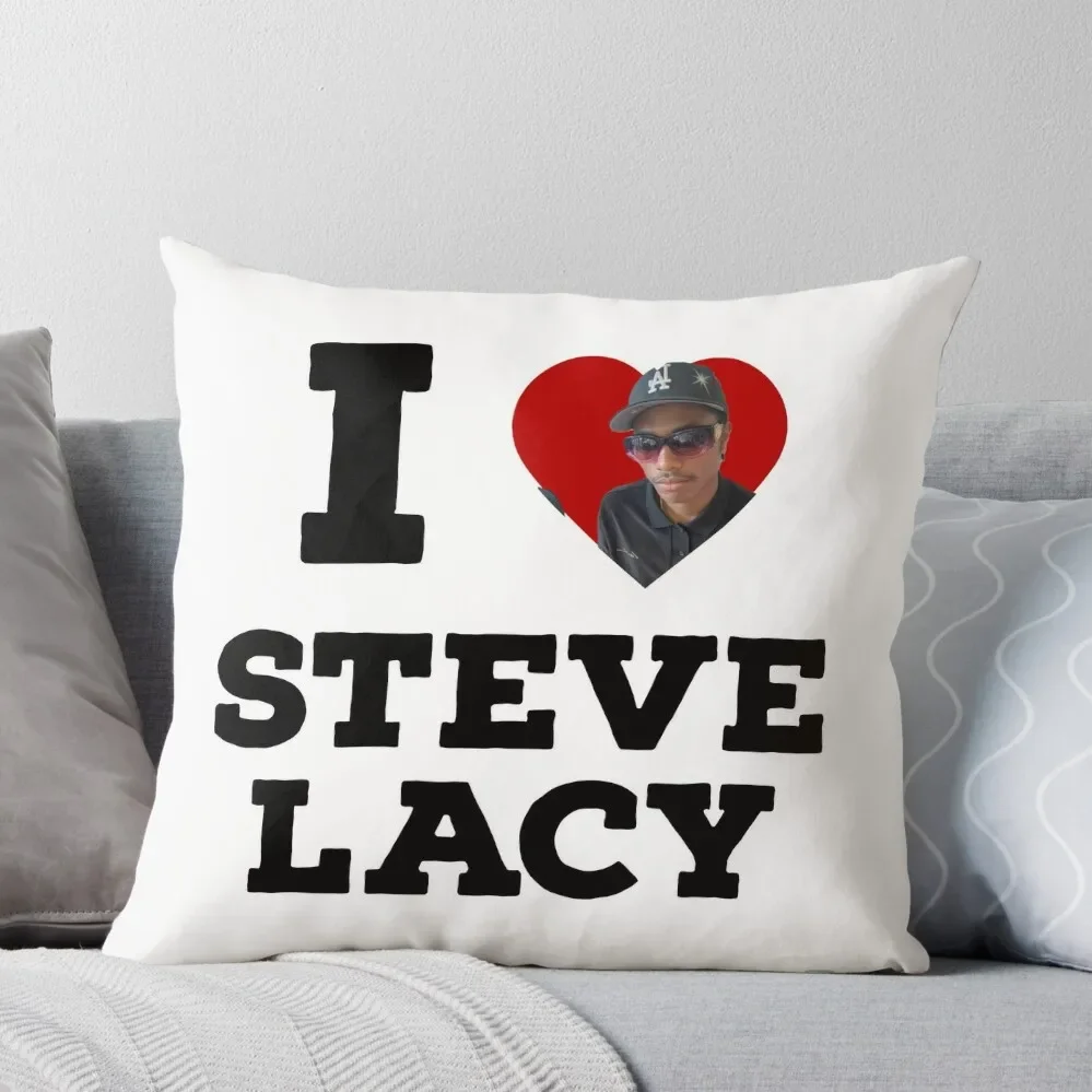 

I HEART STEVE LACY Throw Pillow christmas decorations 2024 Decorative Cushions For Living Room Cushions For Sofa luxury decor