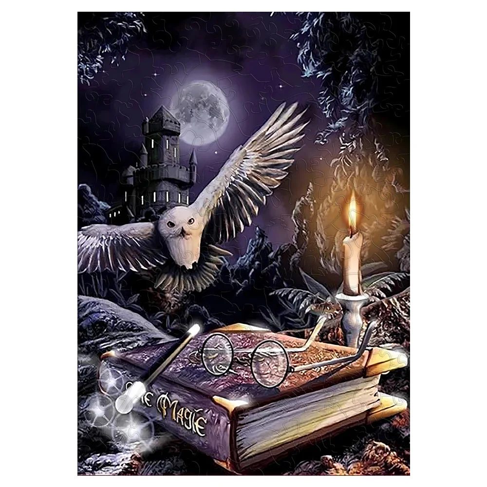 The End of the World Puzzle Eagle Wooden Puzzle Personalized 3D Adult and Children's Gifts Education Children's Toys