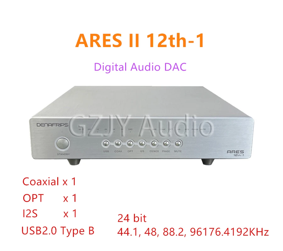DAC Denafrips ARES 15th Anniversary - Décodeur Audio R2R Hi-Fi, Ultra-faible Bruit, 80VAx2