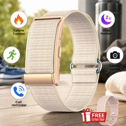 Enhanced Fitness Tracker Smart Band, 107 Sport Modes, 25 - Day Battery, IP68 Water Resistant, Lightweight & Adjustable (Gold)
