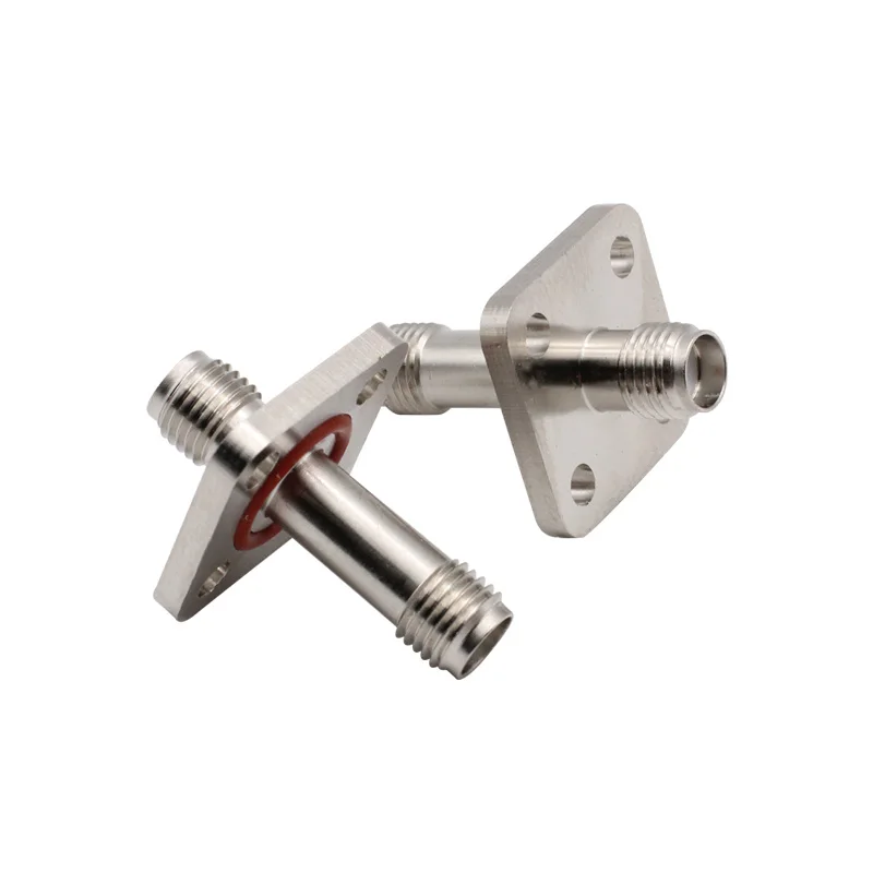 

Радиочастотный разъем, стандартная квадратная пластина 17,5, квадратная гнездовая SMA-гнездовая Фланцевая фиксированная с водонепроницаемым резиновым кольцом