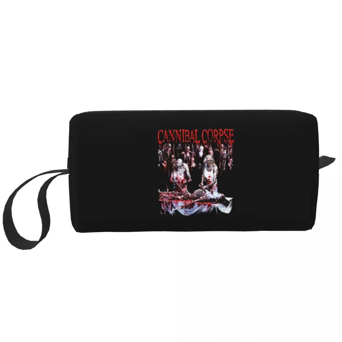 

Cannibal Corpse Makeup Bag Pouch Cosmetic Bag Travel Toiletry Bag Organizer Storage Purse for Women