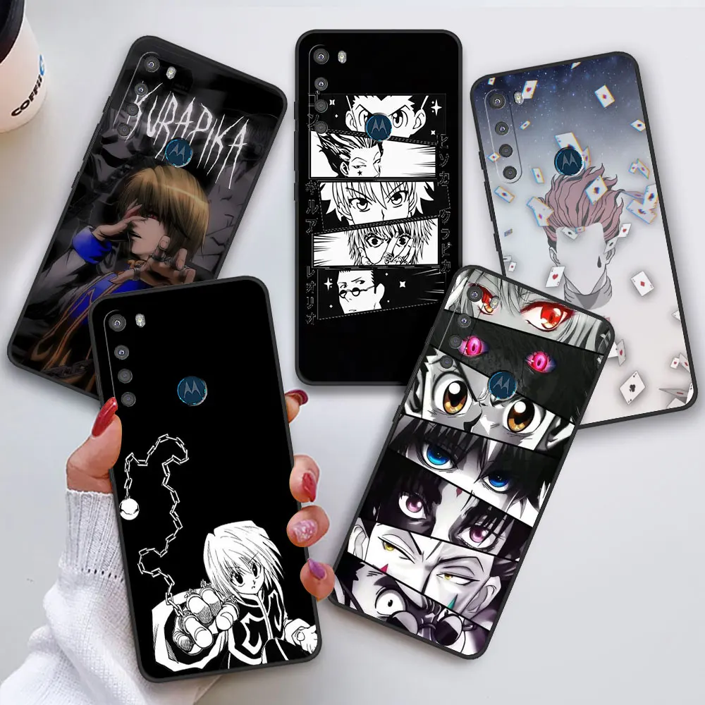 Custodia Anime Hunter X Hunters Per Motorola Moto Edge 20 Lite 30 Pro Edge 30 Fusion E6S G Stylus One Hyper One Fusion Plus Cover