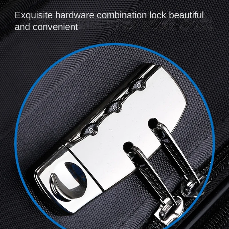 Large Capacity Luggage  Universal  Wheel waterproof Student Oxford Cloth Password Travel Suitcase Business Suitcase Trolley Case