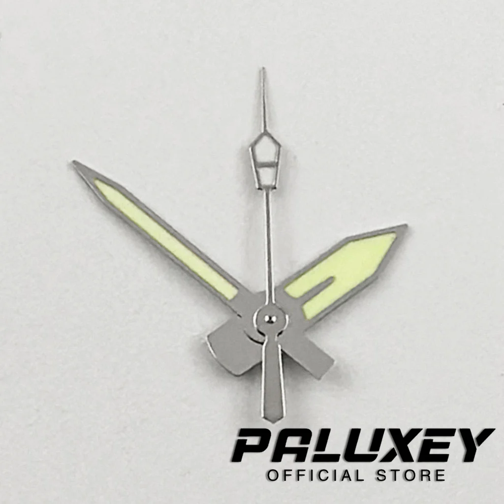 Luminous Green Watch Hands Replacement Accessory