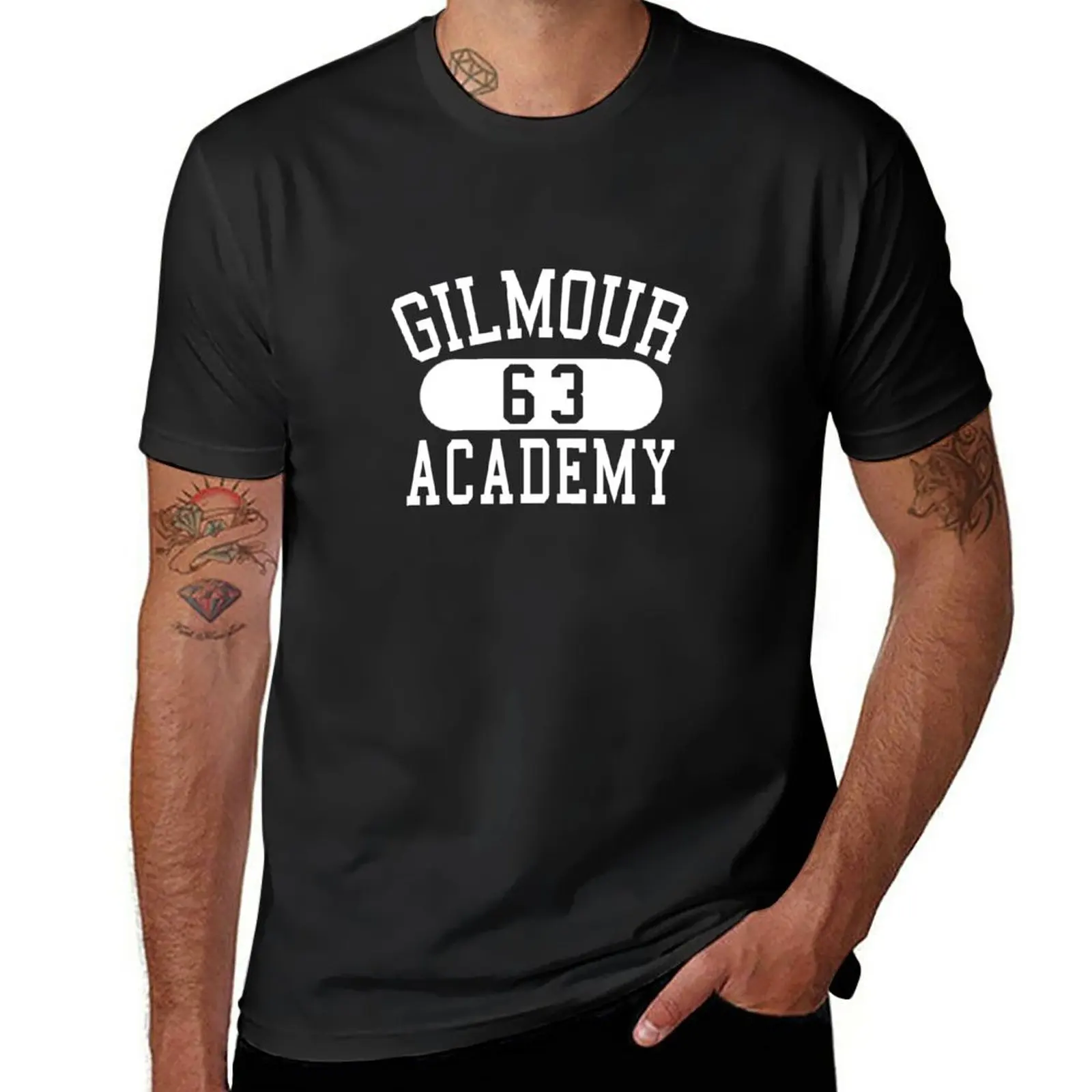 

Gilmour Academy T-Shirt sports fans cute tops quick drying plus sizes heavy weight t shirts for men