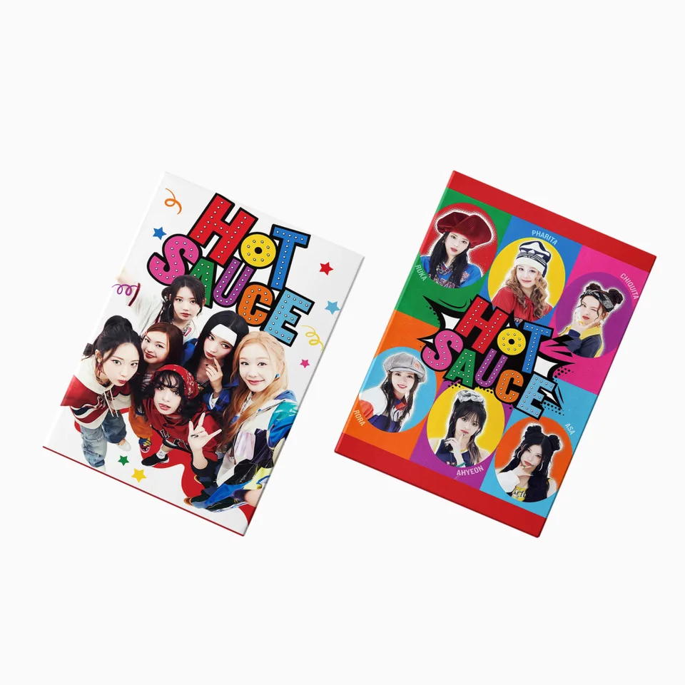 55Pcs/Set Kpop Babymonster HOT SAUCE AHYEON Ahyeon Baby Monster