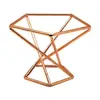 Makeup Sponge Holder Rhombus Shape Process Hollow Design Carbon Steel Beauty Puff Sponge Drying Stand Dresser Vanity Accessories 4