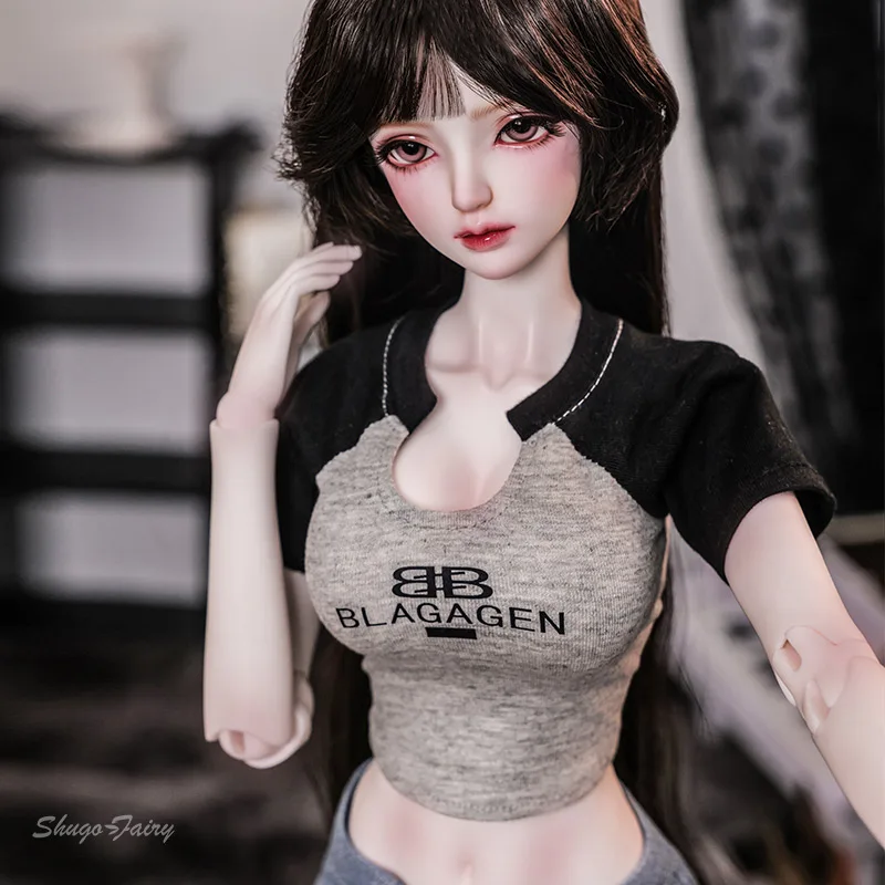 

Shuga Fairy Willow 1/3 BJD Doll Big Boobs Body The Sport Style To Mature Meet You'll Love It Ball Jointed Doll TOYS