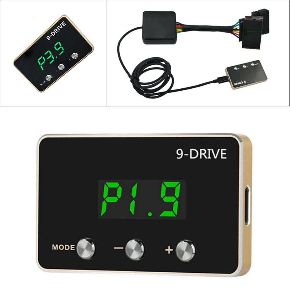 

9 Drive Car Electronic Throttle Controller Pedal Accelerator For PEUGEOT 206 207 208 308 407 408 For CITROEN C3 C4 C5 etc.