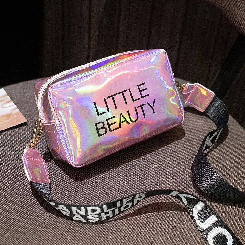 

Women Laser Crossbody Bag Messenger Mini Shoulder Bag Korea Jelly Bag Unisex Wholesale Girls Small Satchel Square Coin Purse