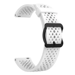 Sport Wristband Strap 22mm for Smartwatch - Versatile and Stylish Bracelet (White)