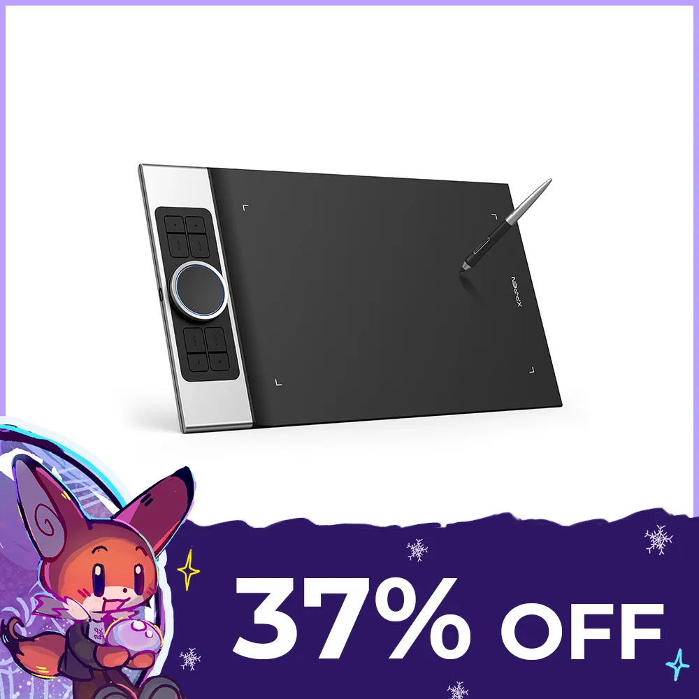 Xp-Pen Deco Pro Tablet Da Disegno Medio 11X6 Pollici Supporto Livello 8192 Tablet Grafico Digitale Android Windows Mac Per Il Disegno