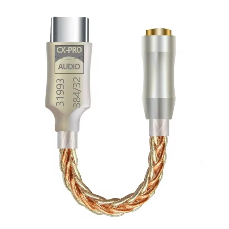 Headphone Amplifier GraveAudio DA06 CX31993 HiFi USB DAC Type C To 3.5mm Audio Decoder IEM AMP Mobile Phone Adapter