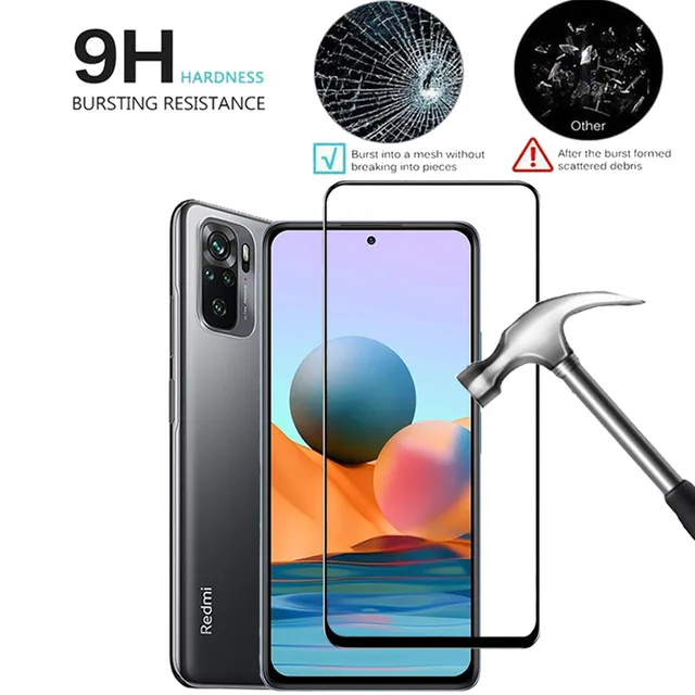 Verre trempé avant pour Xiaomi Redmi Note 10 11 12 13 Pro 5G Protection ecran Redmi Note 12S 11S 10S verre tremper Note10 S vitre protection Note11 Protecteurs d'écran Redmi Note12 Pro Plus Film caméra Note12S 3