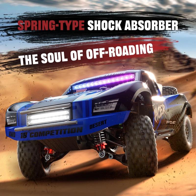 리모컨 숏 카드 HB-RD1201 1/12 RC카 4륜구동 브러시리스 75KM/H 고속 자동차 유압식 충격 흡수 장치 (남아용)