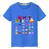 Blox Fruits New Game t shirt for kids boy 10years 100%Cotton Short Tops y2k one piece anime Tees pride tshirt kids clothes girls 4