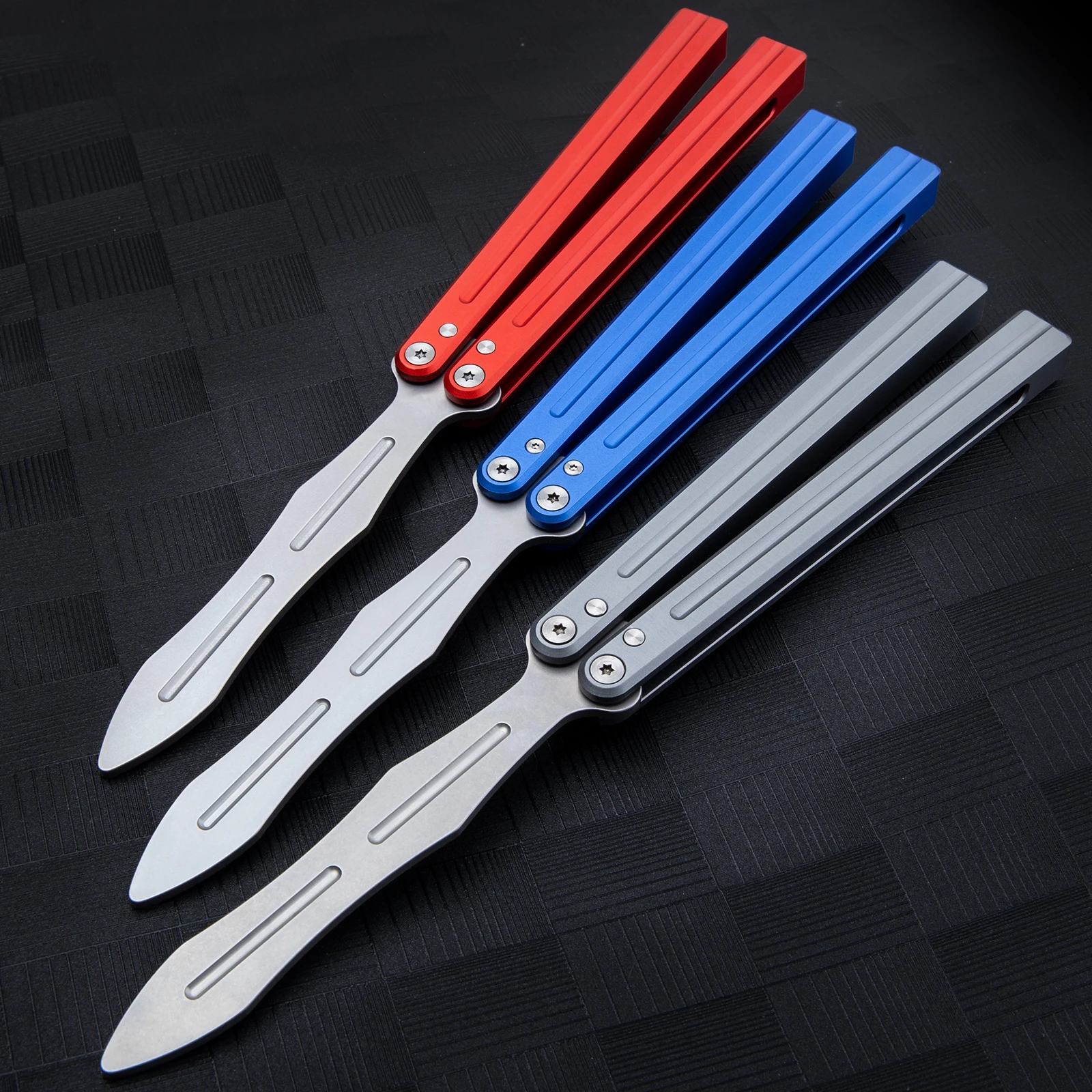 Aluminum Alloy Butterfly Trainer Beginner Training Tool Bbearing System Outdoor Portable EDC