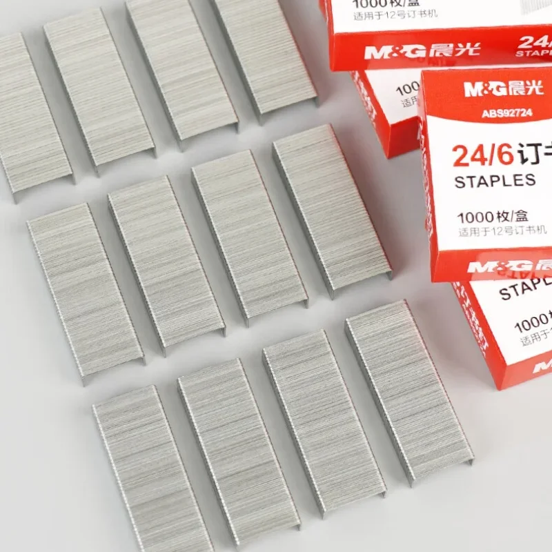 M&G 1000 PCS/box 12# Staples High Strength Easy to Penetrate 1Pack
