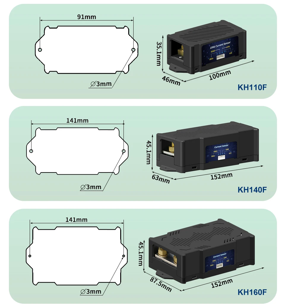 Bluetooth Battery Monitor KH110F KH140F KH160F Voltage And Current Tester Capaci