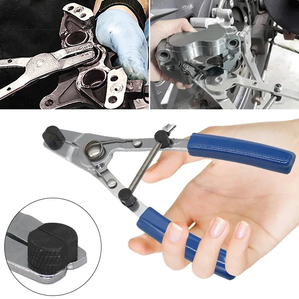 

New 1Pc Motorcycle Brake Piston Removal Pliers 0-30mm Adjustable Clamp Non-Slip Motorcycle Maintenance Repair Tool Hand Tools