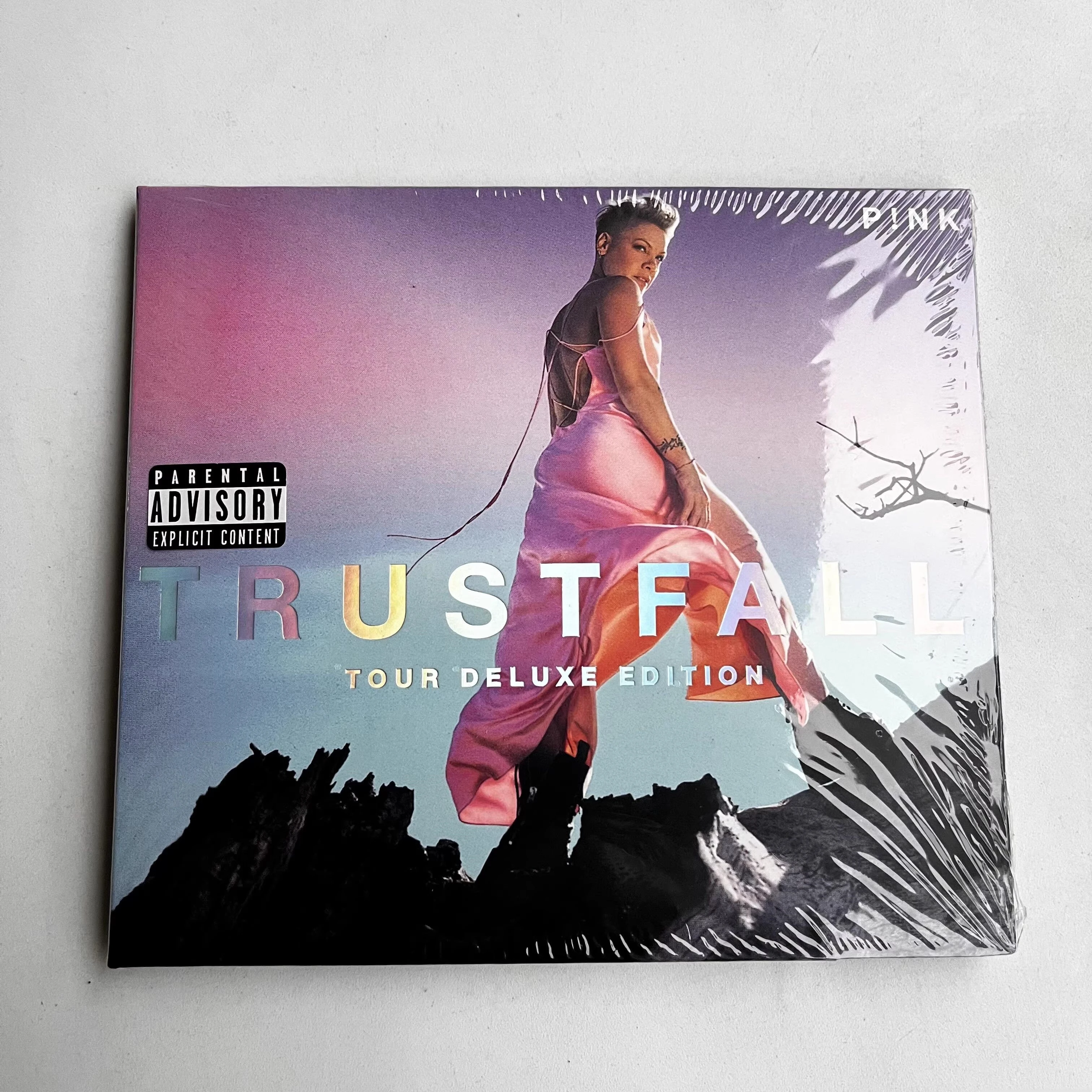 

Розовый P!nk музыкальный компакт-диск Trustfall Tour Deluxe Edition, альбом для косплея, КОМПАКТНЫЙ ДИСК Walkman, CD-проигрыватель, автомобильные звуковые дорожки, семейная музыка