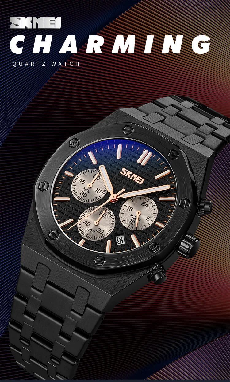 SKMEI 9296 Watch For Men description image