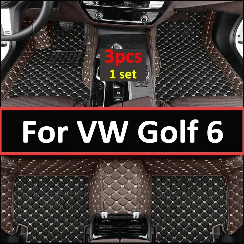 

Автомобильные напольные коврики для Golf 6 2012 2011 2010 2009, коврики, накладки на ножки, аксессуары для салона, педали, изделие, коврик для Volkswagen vw