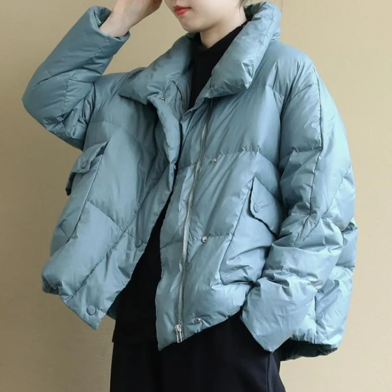 023-new-women-white-duck-down-jacket-winter-coat-female-short-length-loose-parkas-little-fresh-outwear-pure-color-overcoat