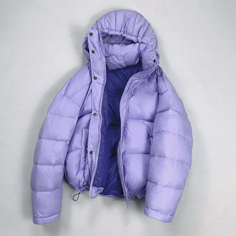 

Female Overcoat 2023 New Warm Hooded Fashion Women's Down Jacket Winter Thick White Duck Down Hooded Women's Down Jacket NBH857