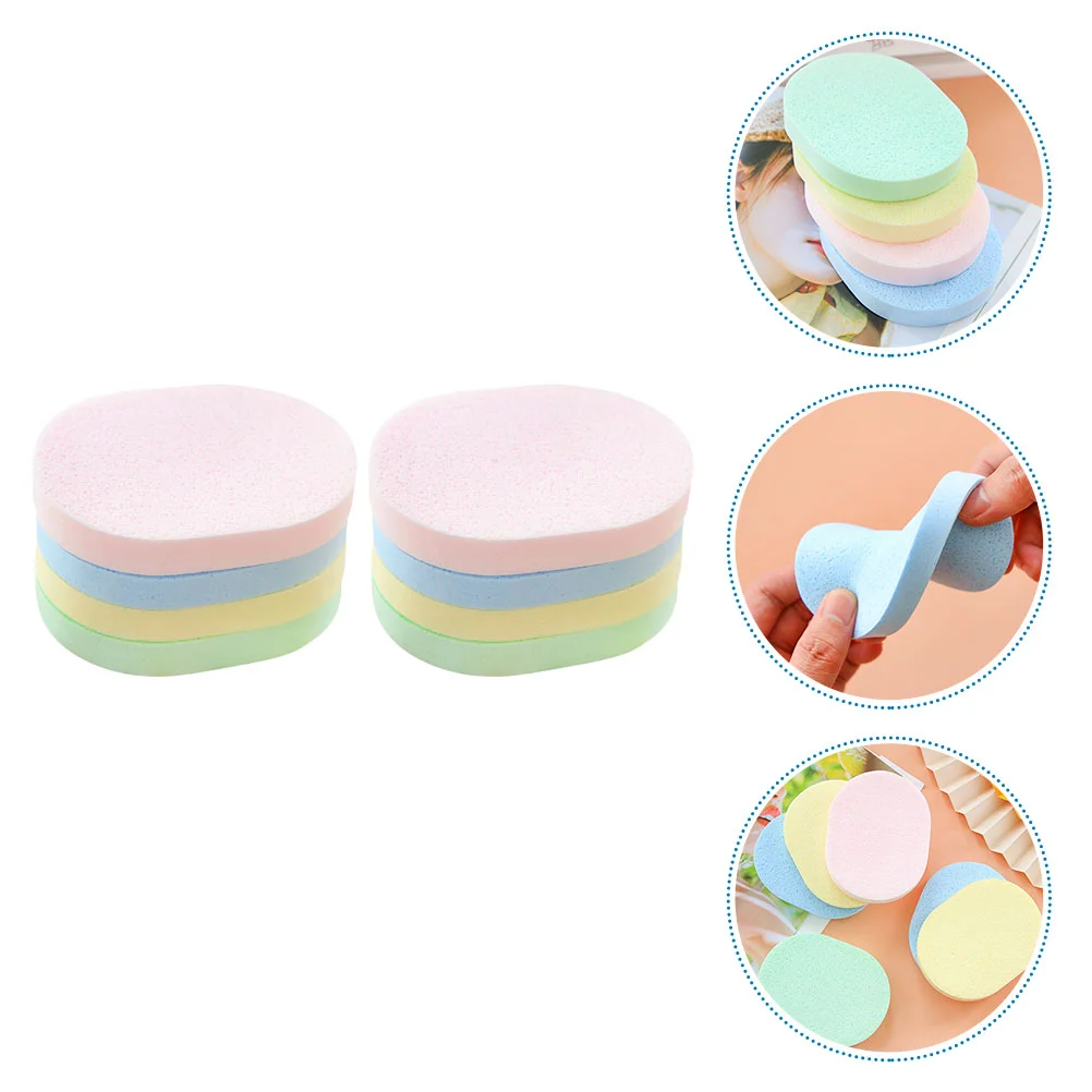 

Wash Face Sponge Facial Cleansing Sponge Fashion Makeup Tools Compressed Pad Powder Puff Face Clean Tool Random Color