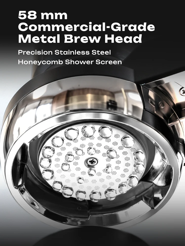 ماكينة قهوة محمولة HiBREW H4C Max مع تسخين لاسلكي وحامل بورتافلتر بدون قاعدة 58 ملم للمنزل والمكتب والتخييم