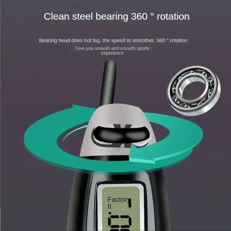 Jump Rope Creative Counting Skipping Rope Wireless ABS Smart Electronic Digital Lose Weight Cordless Portable
