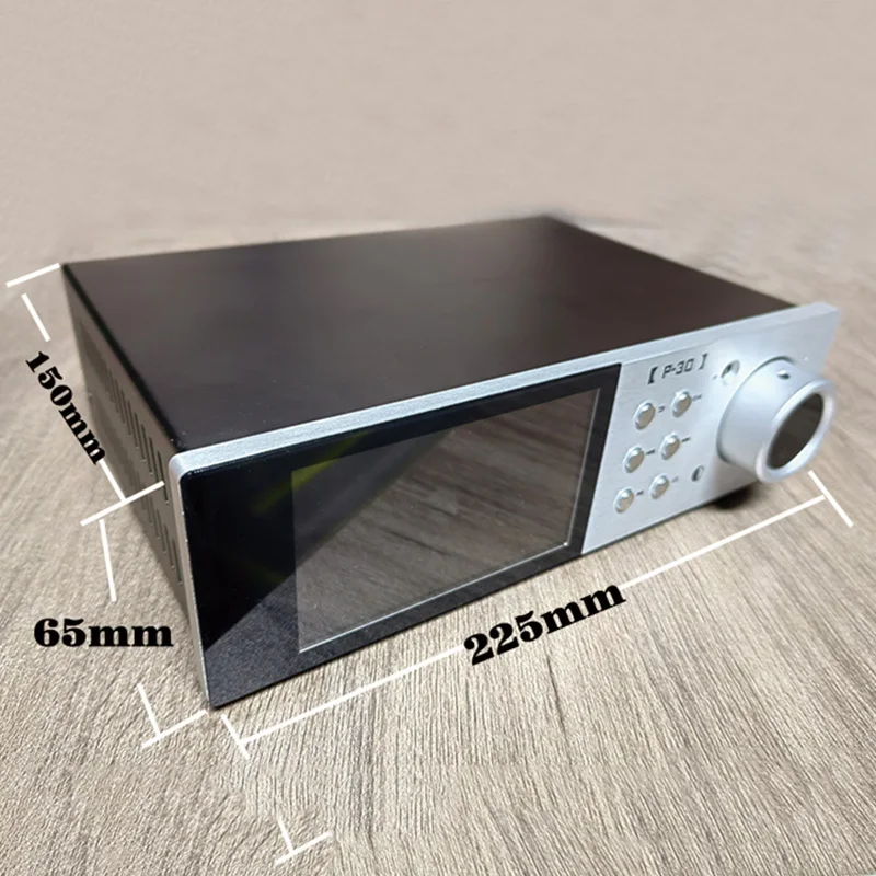 Digital audio player HIFI music player dual 9038Q2M SD Card USB lossless decoding music turntable QCC5125 Bluetooth 5.1 AD827 + AD847 Op-Amp Combo