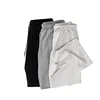 American heavyweight casual shorts for men in all seasons solid color sports shorts sweatpants loose beach shorts gym shorts