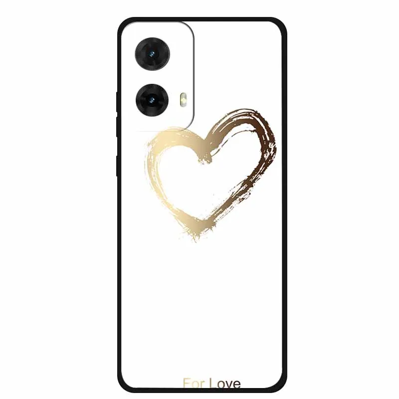 Colorful Painted Cat TPU Soft Silicone Phone Back Cover - Cute Design