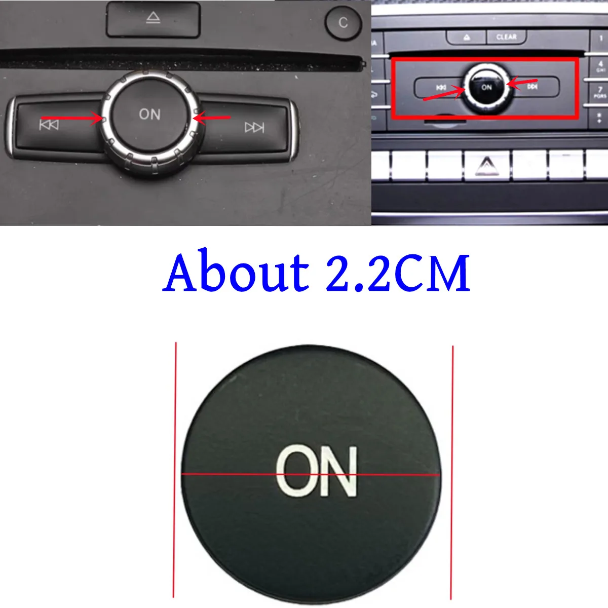 2.2CM Black