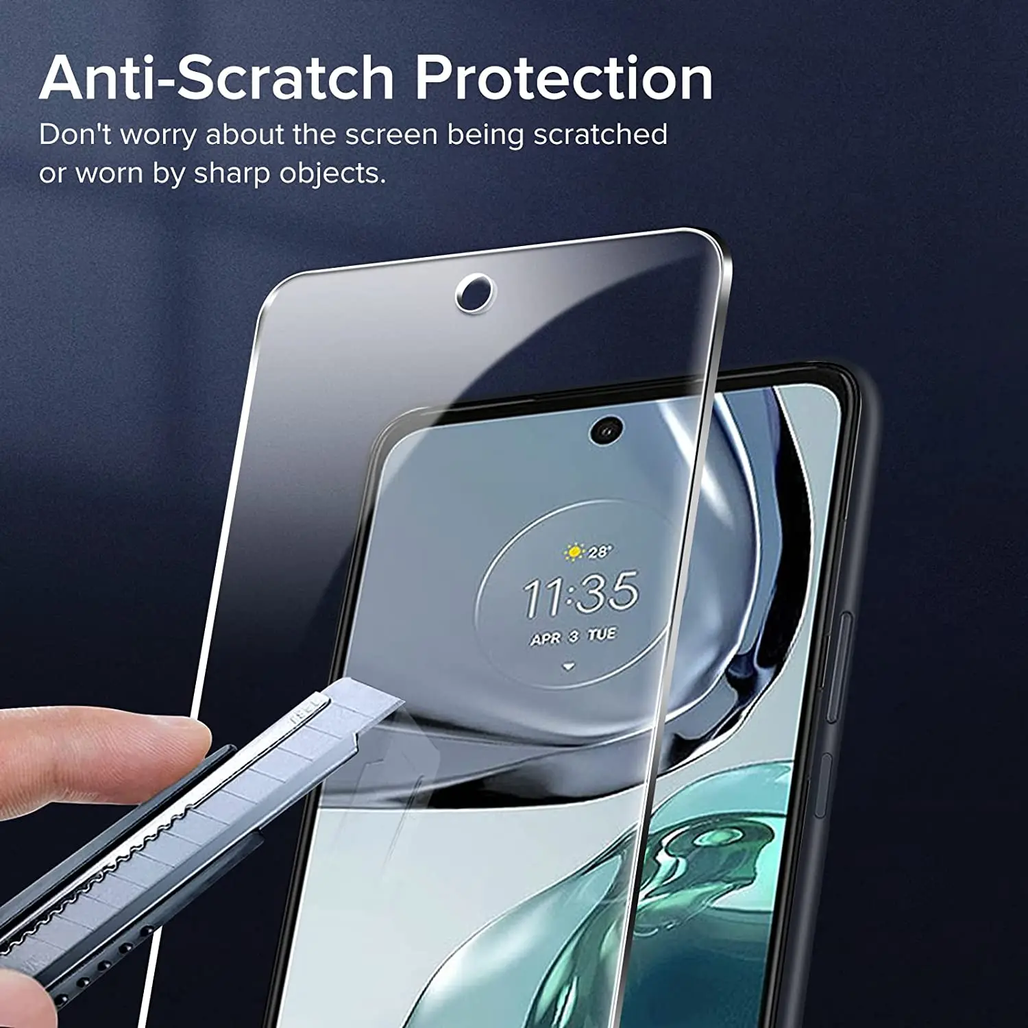 Premium HD Tempered Glass Screen Protector Film - 2/4 Pack