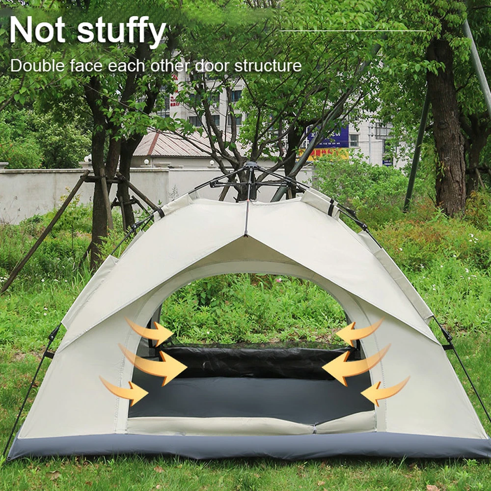 Outdoor Self-driving Travel Camping Tent Automatic Quick-opening Tent Portable Rainproof Sunshine-proof Tent Sunshine Shelter 3