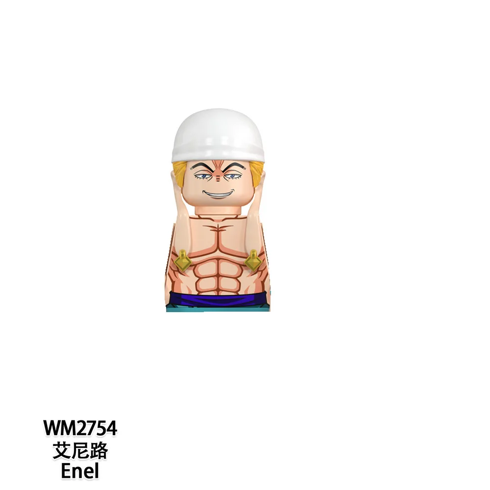 Anime One Piece Mini Action Figures Yuta Aini Lulu Leijiu Kaiduo Charlotte Building Blocks Doll Desktop Children Holiday Gifts
