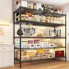 Wire Shelving Unit, 5 Tier Adjustable Metal Storage Shelves for Kitchen Pantry Office Wire Rack Metal Shelving Unit 2
