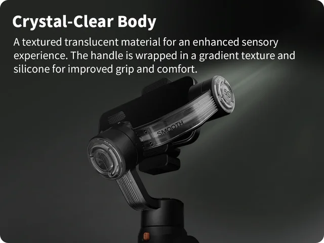 Zhiyun-Smooth 5sハンドヘルドスマートフォンスタビライザー、3軸