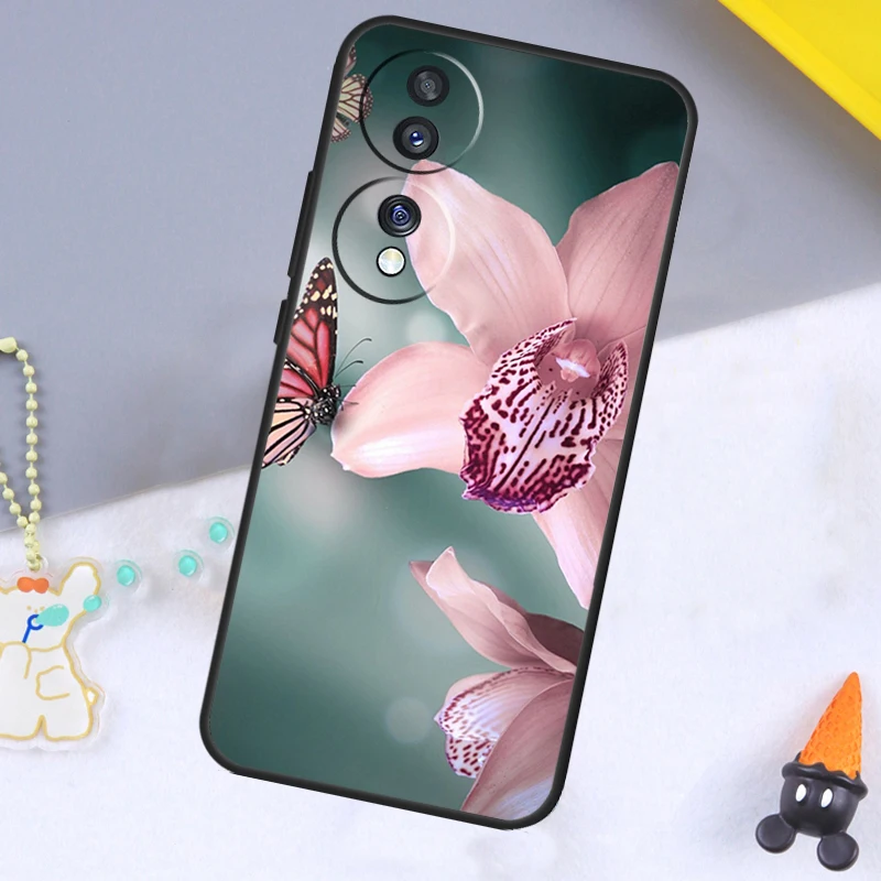 Colorful Orchid Flowers Phone Case