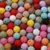 10Pcs 15mm Lantern Silicone Beads Pacifier Chain Loose Beads Baby Teething Chewing Toys DIY Jewelry Accessories BPA Free 3