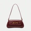 2025 New Underarm Bag Fashionable and Versatile Solid Color Artistic Stick Bag Elegant Retro Leopard Pattern Shoulder Bag