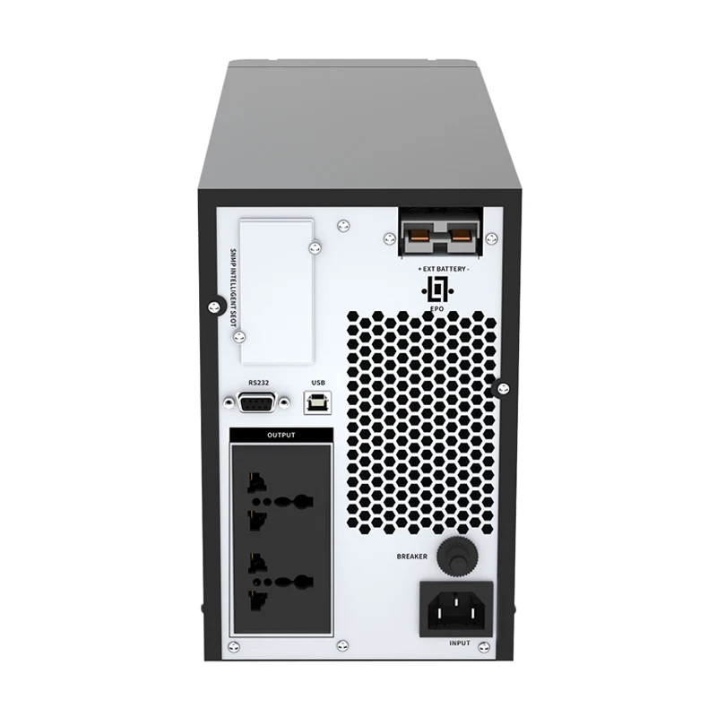 Online Uninterrupted Power Supply High Frequency UPS External Battery USB/RS232 3000w 3000VA 96VDC Pure Sine Wave for Networking