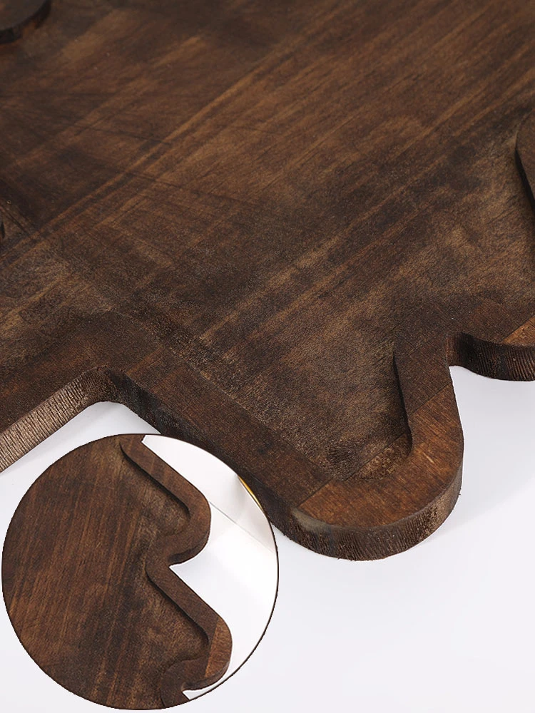 Wood Christmas Tray Christmas Tree Charcuterie Board Xmas Dessert Candy Dish Cheese Board Appetizer Dessert Tray Boards