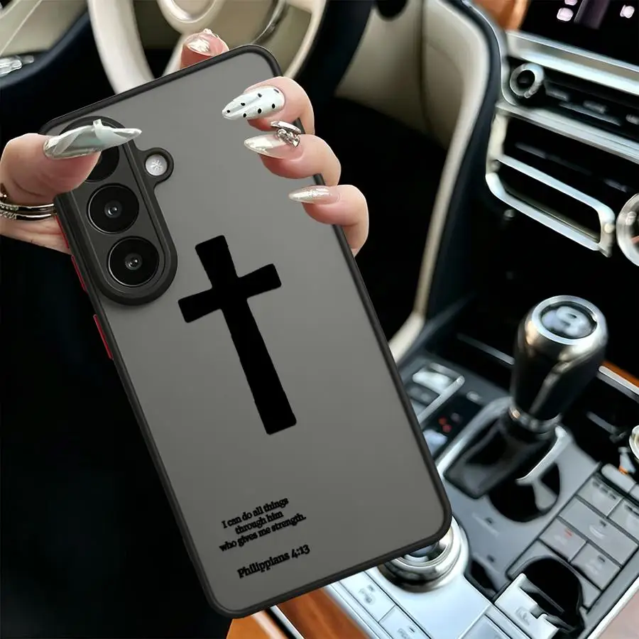 Cross Art Print Phone Cover Case